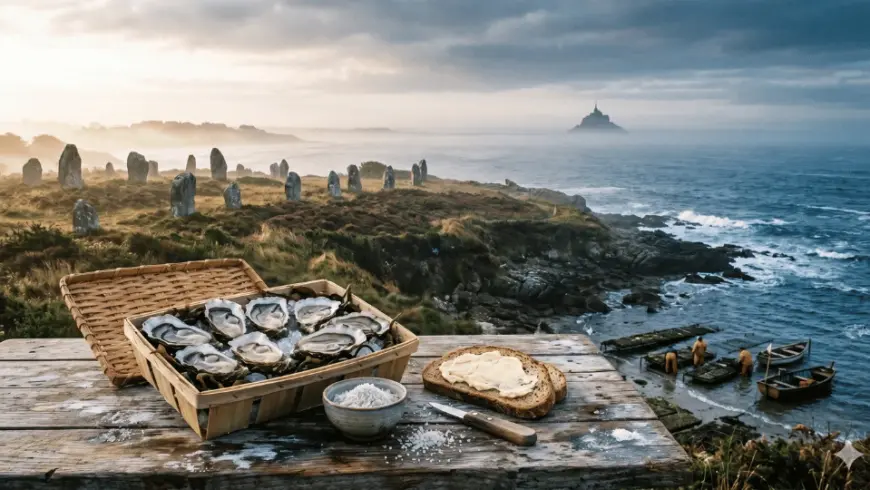 Bretagne : Carnac, le sel de Guérande et les pêcheurs de Cancale