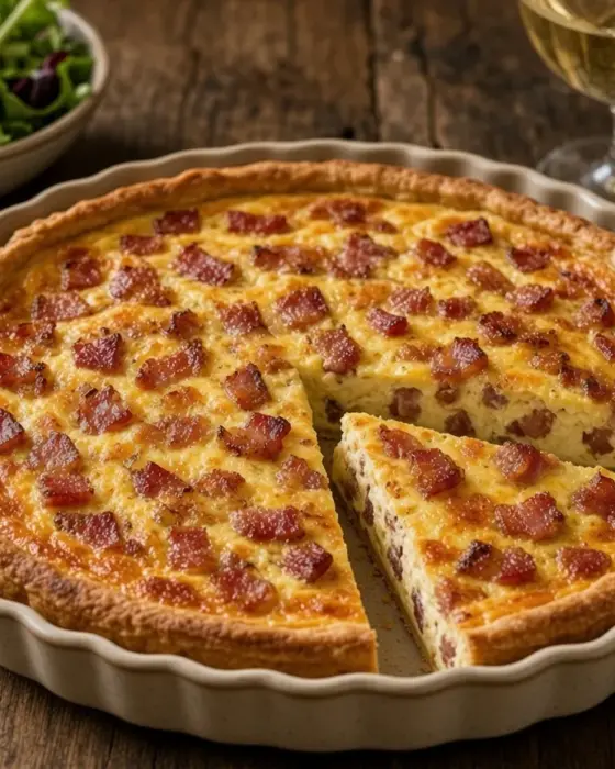 Quiche lorraine traditionnelle